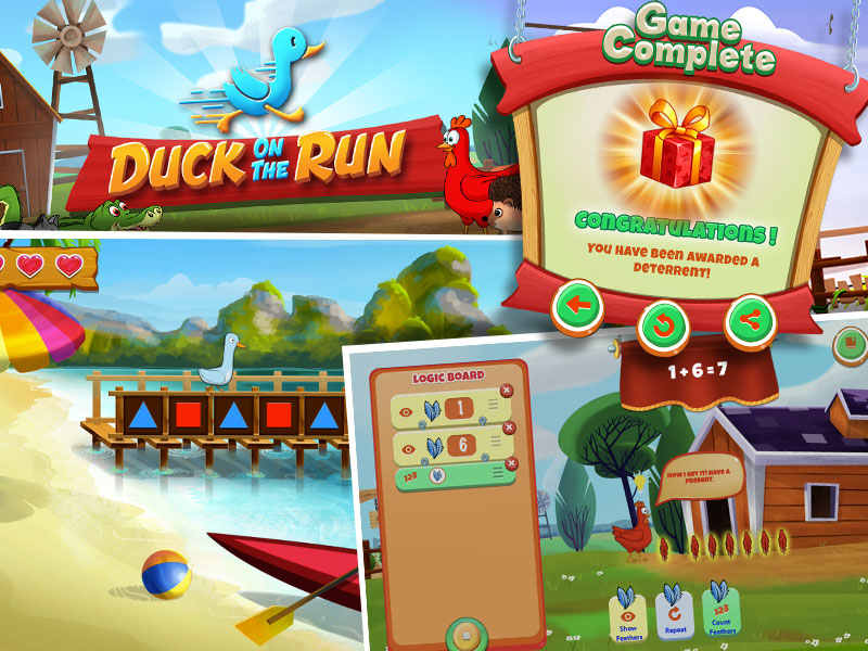 Duck On Run game